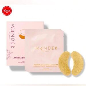 🍭3/$25 🍭Wander Beauty Baggage Claim Eye Masks Gold